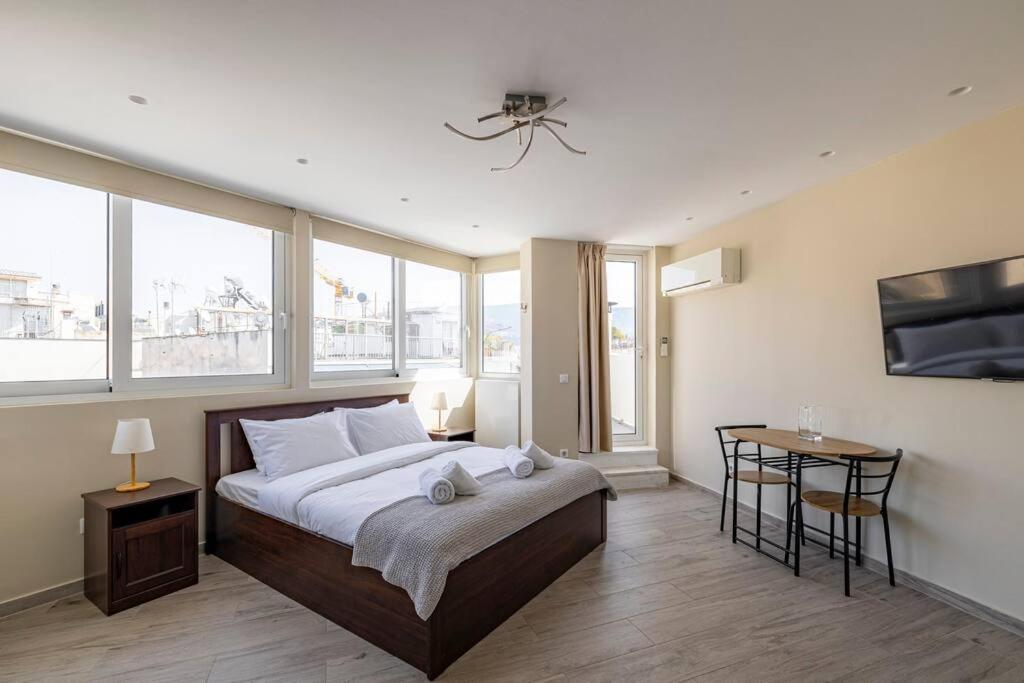 Penthouse In The Heart Of Athens Apartment Ngoại thất bức ảnh