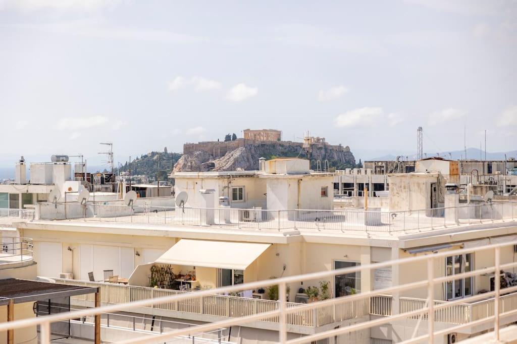 Penthouse In The Heart Of Athens Apartment Ngoại thất bức ảnh