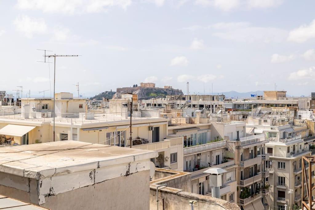 Penthouse In The Heart Of Athens Apartment Ngoại thất bức ảnh